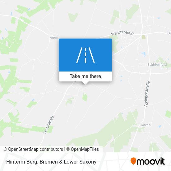 Hinterm Berg map
