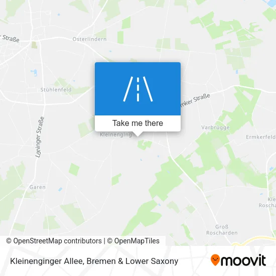 Карта Kleinenginger Allee