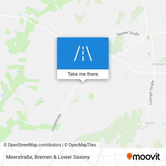 Meerstraße map