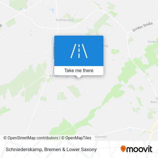 Schniederskamp map