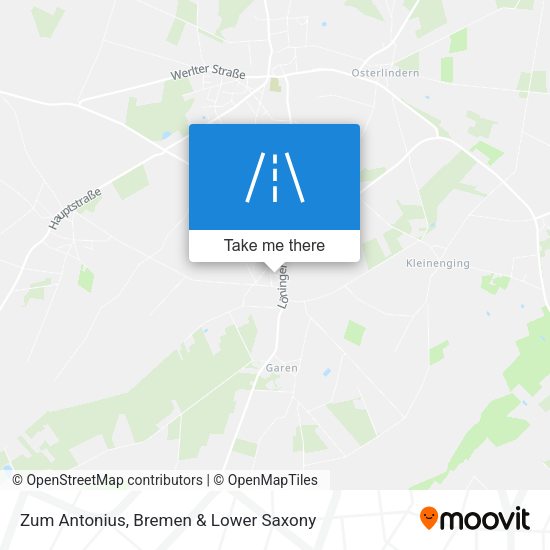 Zum Antonius map