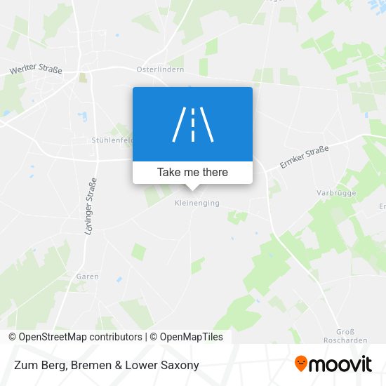 Zum Berg map