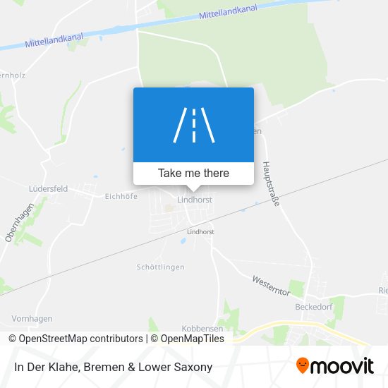 In Der Klahe map