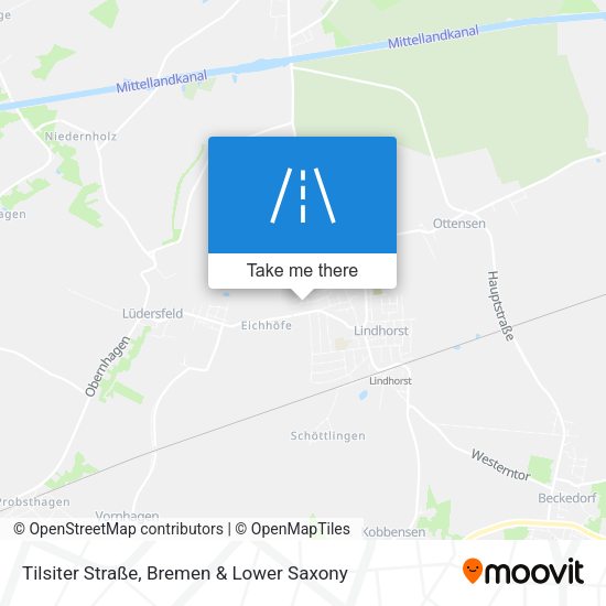 Tilsiter Straße map