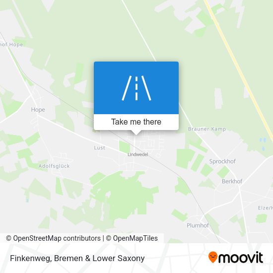 Finkenweg map