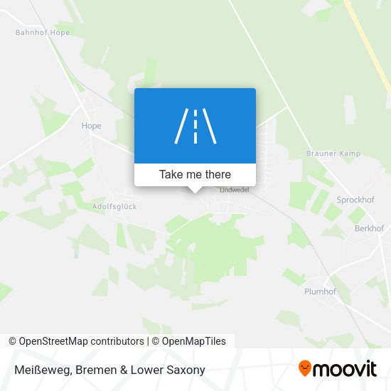 Meißeweg map