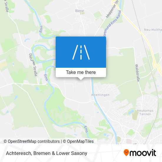 Achteresch map