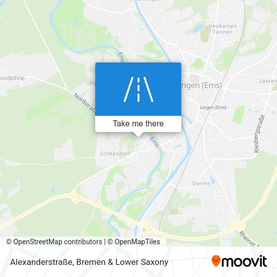 Alexanderstraße map