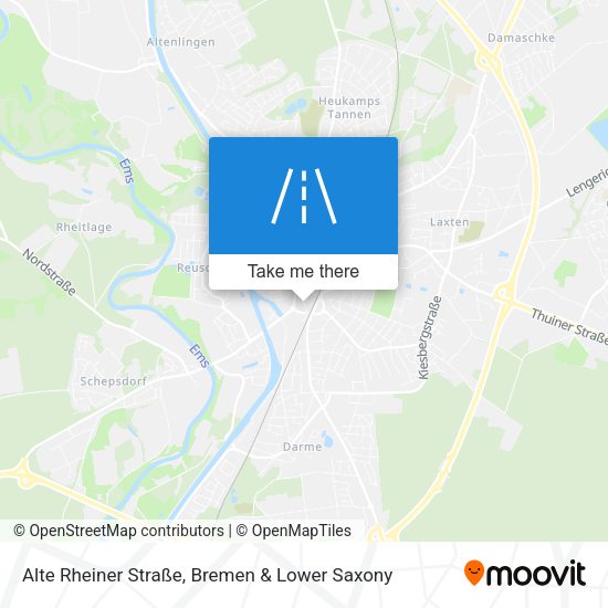 Alte Rheiner Straße map