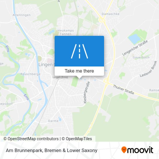 Am Brunnenpark map