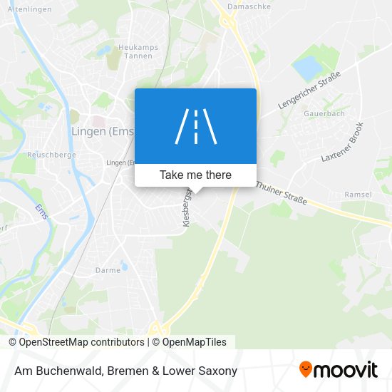 Am Buchenwald map