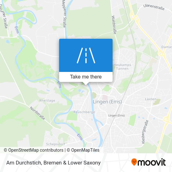 Am Durchstich map