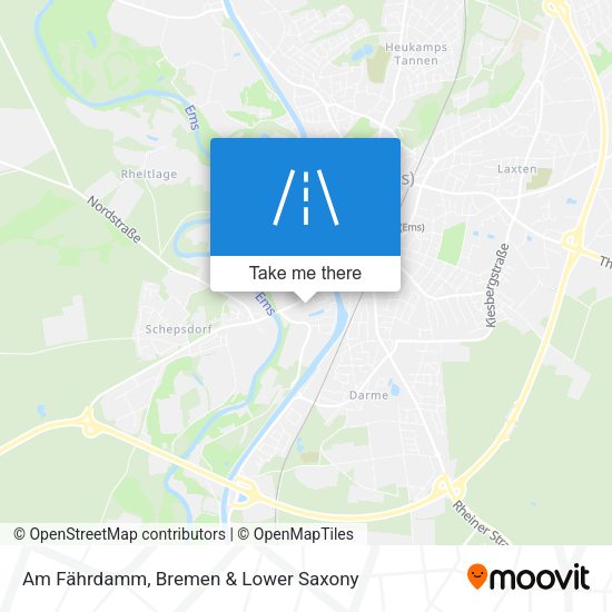Am Fährdamm map
