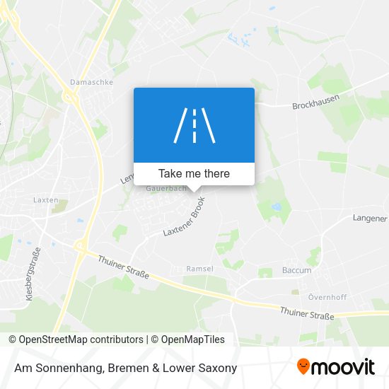 Am Sonnenhang map
