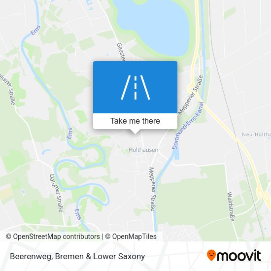 Beerenweg map