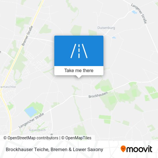 Brockhauser Teiche map