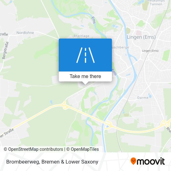 Brombeerweg map