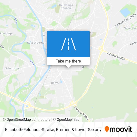 Elisabeth-Feldhaus-Straße map