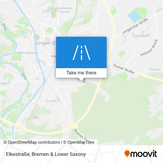 Elkestraße map