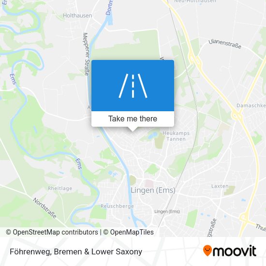 Föhrenweg map