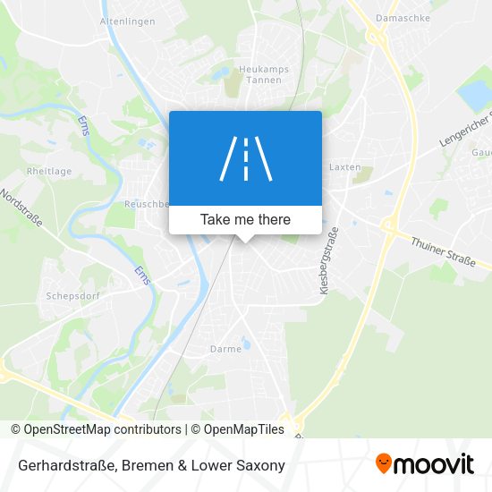 Gerhardstraße map