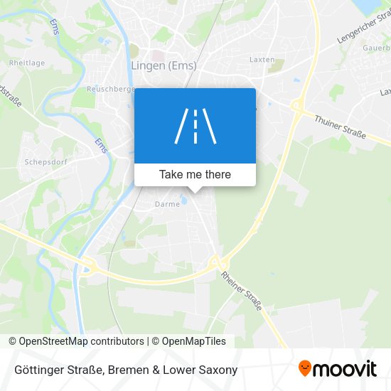 Göttinger Straße map