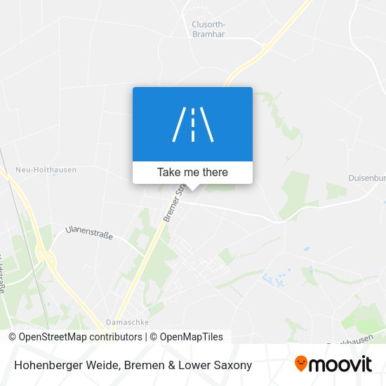 Hohenberger Weide map
