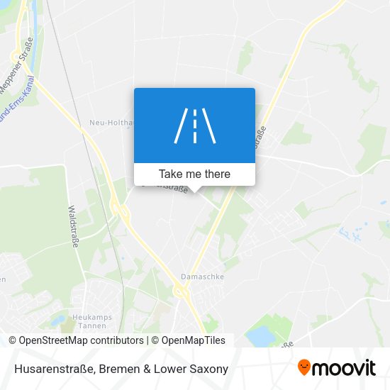 Husarenstraße map