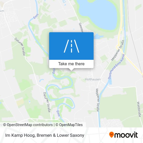Im Kamp Hoog map