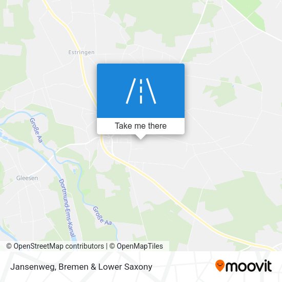 Jansenweg map