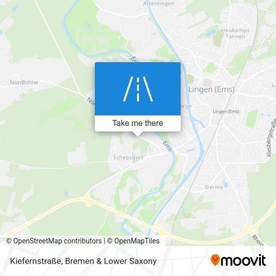 Kiefernstraße map