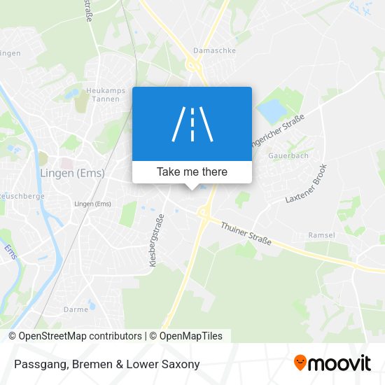 Passgang map