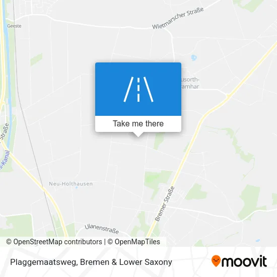 Карта Plaggemaatsweg