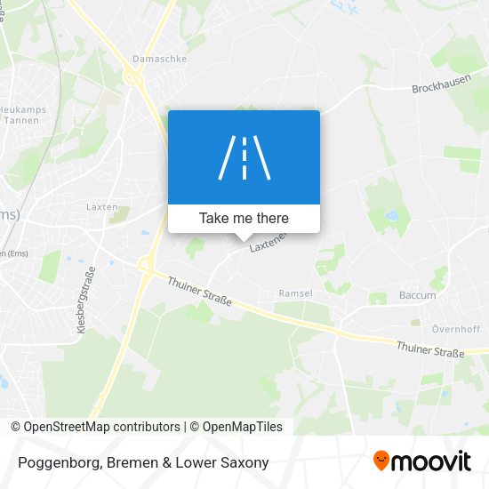 Poggenborg map