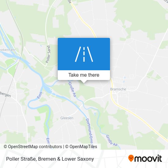 Poller Straße map