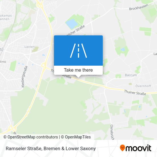 Ramseler Straße map