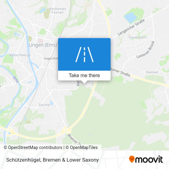 Schützenhügel map