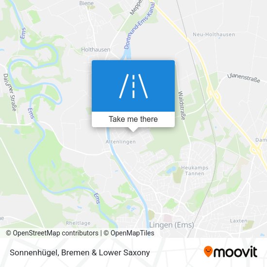 Sonnenhügel map