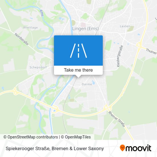 Spiekerooger Straße map