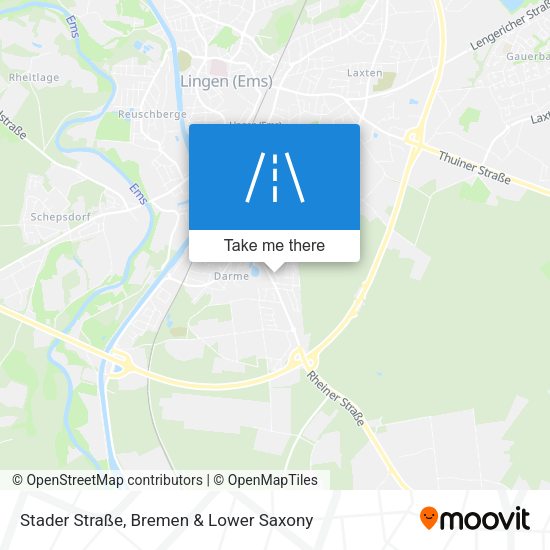 Stader Straße map