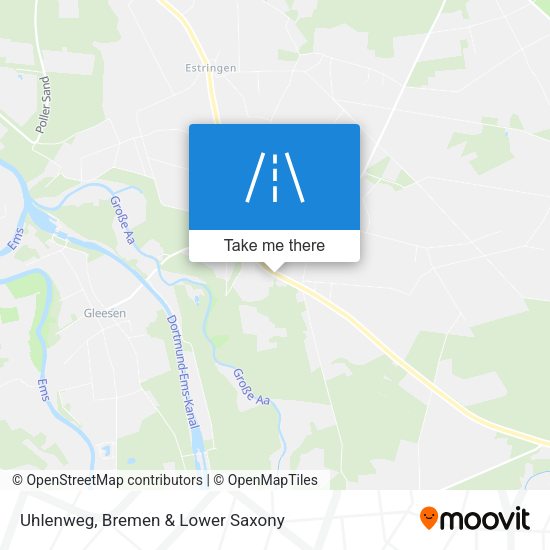 Uhlenweg map