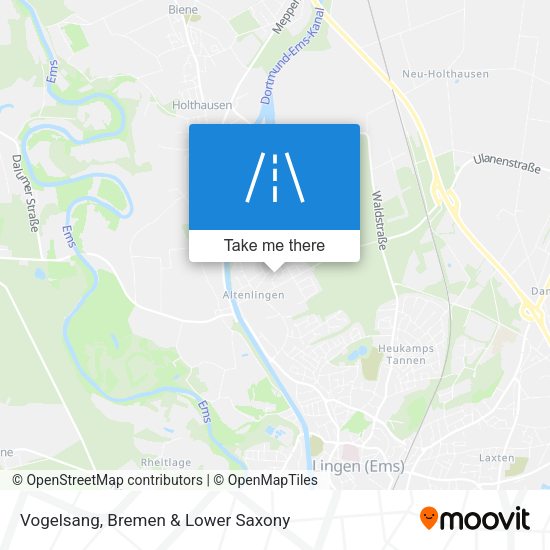Vogelsang map