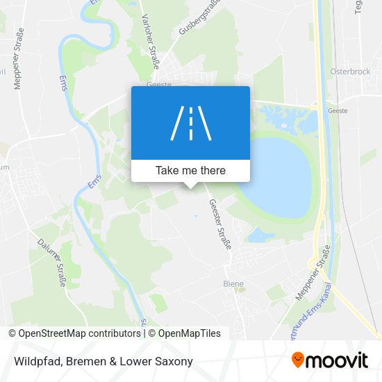 Wildpfad map