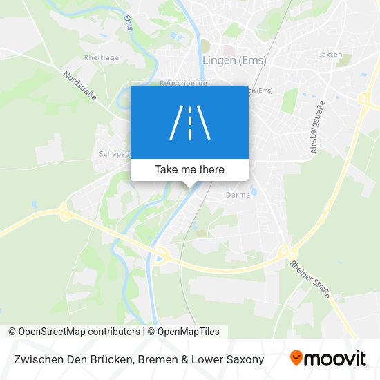 Zwischen Den Brücken map