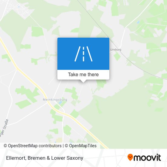 Ellernort map