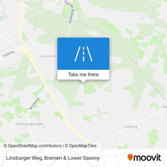 Linsburger Weg map