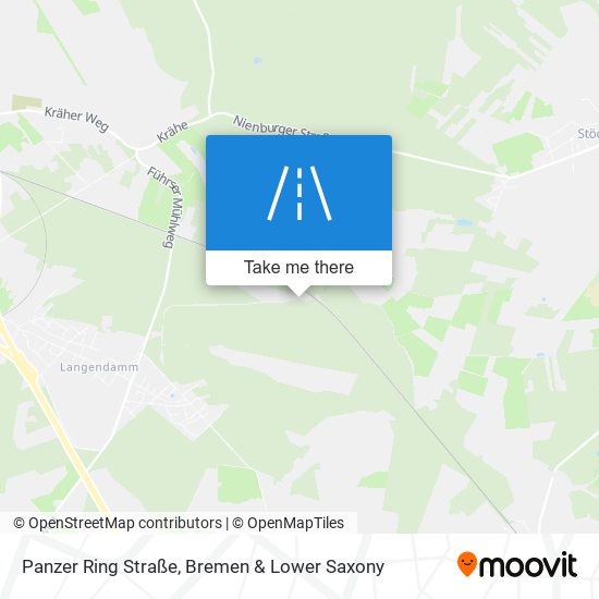 Panzer Ring Straße map
