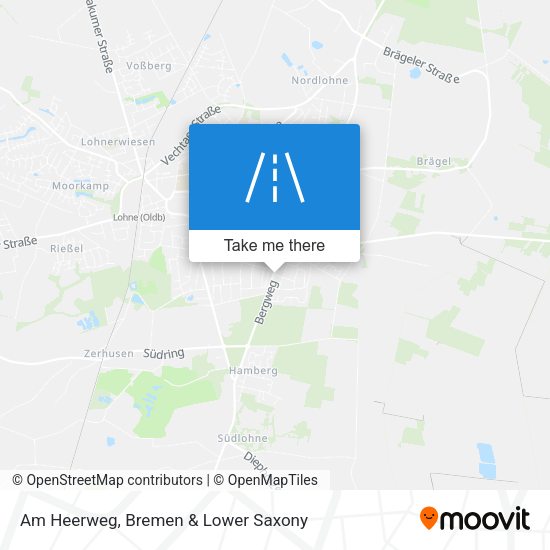 Am Heerweg map