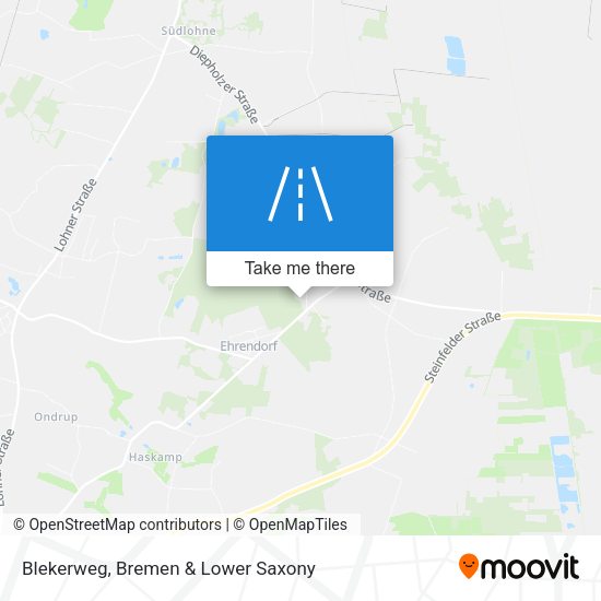 Blekerweg map