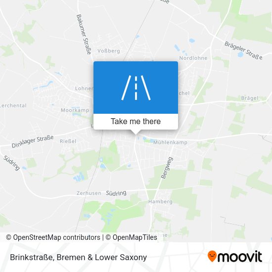 Brinkstraße map